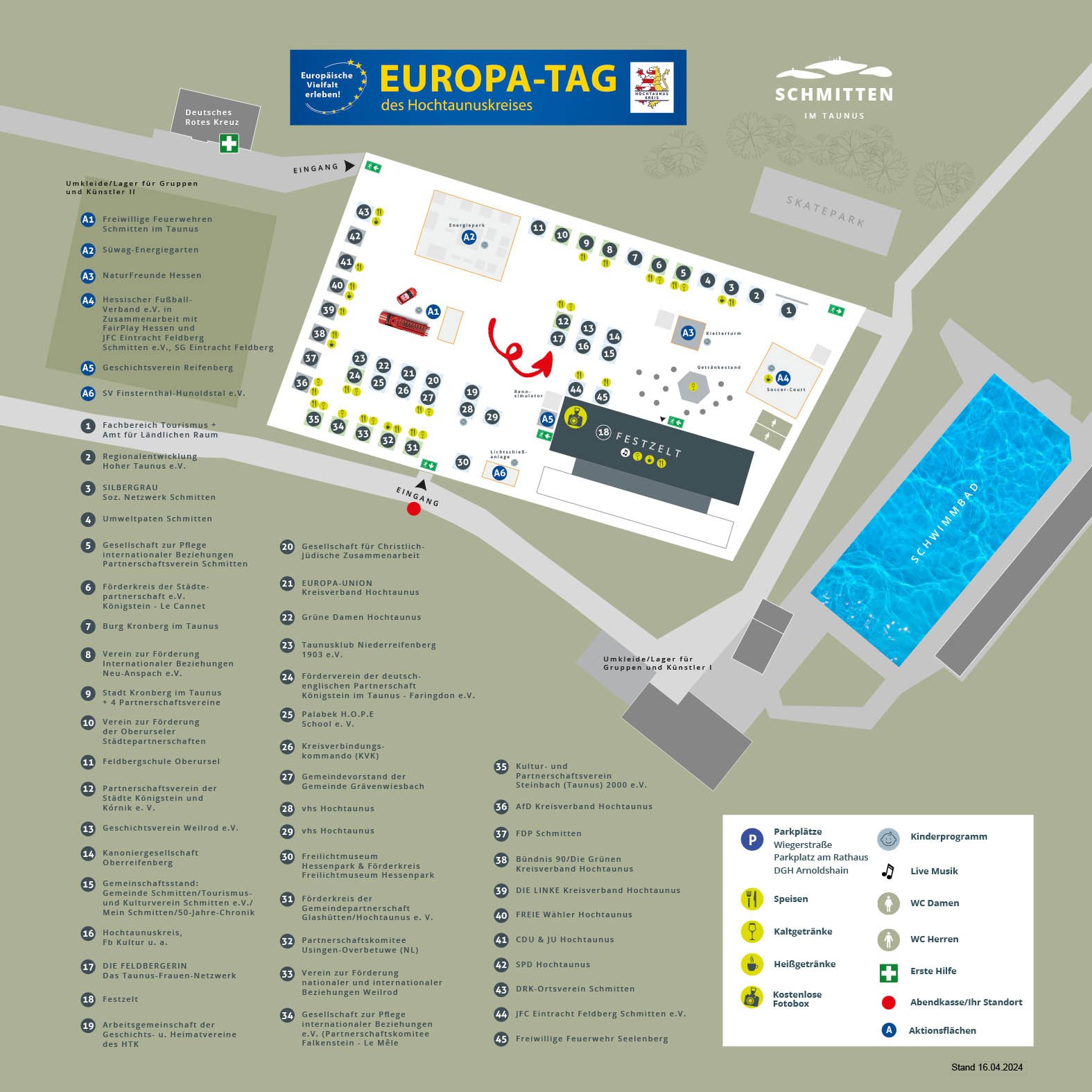 Trefft uns auf dem Europa-Tag in Schmitten